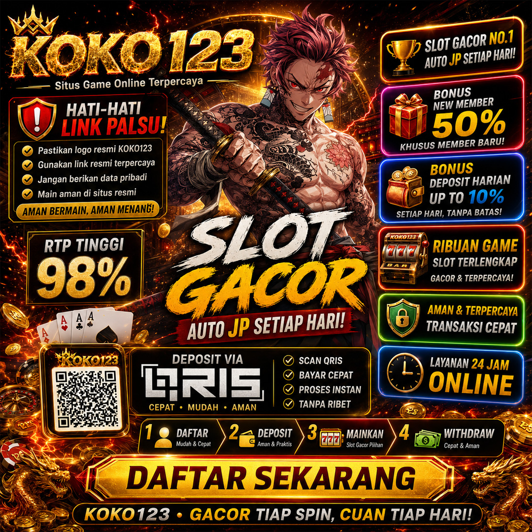 KOKO123: Modal Minimal Dengan Jaminan WD Tanpa Henti? Daftar Sekarang di KOKO123!